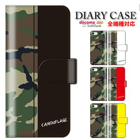 送料無料 全機種対応 iPhone15 手帳型スマホケース 手帳型 スマホケース iPhoneケース iPhone14 mini pro iPhoneSE Galaxy Xperia Google Android カモフラ SURF シンプル おしゃれ かわいい 迷彩柄 カモフラージュ