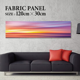 ファブリックパネル 120x30cm 飾るだけでお洒落に！ アートパネル ヤシ 部屋 インテリア アート パネル ボード 雑貨 フレーム 人気 壁掛け サーフ DIY インテリア オシャレ ソファー ウォール 北欧 壁紙 空 サーフィン 雲 青空 綺麗 青 水色 海 うみ