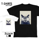 tシャツ 送料無料 半袖 アメカジ サーフ サーフ系 surf カレッジ カジュアル ロゴ フォトT カジュアル トップス プリントTシャツ tee カットソー メンズ レディース ユニセックス S M L ティーシャツ ゆったり 綿100% 猫 ねこ ネコ アニマル アニマル柄