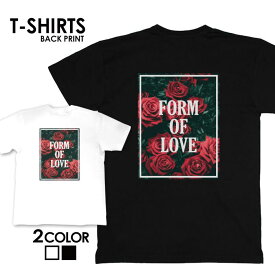 tシャツ 送料無料 半袖 アメカジ サーフ サーフ系 surf カレッジ カジュアル ロゴ フォトT カジュアル トップス プリントTシャツ tee カットソー メンズ レディース ユニセックス S M L ティーシャツ ゆったり 綿100% 花 花柄 バラ 薔薇 フラワー