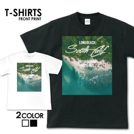 tシャツ 送料無料 半袖 アメカジ サーフ サーフ系 surf カレッジ カジュアル ロゴ フォトT カジュアル トップス プリントTシャツ tee カットソー メンズ レディース ユニセックス S M L ティーシャツ ゆったり 綿100% ハワイ ハワイアン ビーチ サマー 西海岸 カリフォルニア