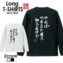 おもしろ Tシャツ ロングtシャツ ロンT ネタtシャツ 送料無料 おもしろtシャツ おもしろ雑貨 漢字 文字 メッセージtシャツ ネタtシャツ 文字tシャツ パロディTシャツ ふざけtシャツグッズ メンズ 名言 格言 語録 パロディ プレゼント ギフト 名言 長袖