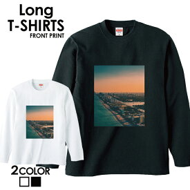送料無料 tシャツ ロンT ロングTシャツ 長袖tシャツ 長袖カットソー 長袖 ロンティー 安い プリントTシャツ ロゴTシャツ フォトTシャツ アメカジ サーフ カジュアル カワイイ ヒップホップ ストリート フォト 写真 サーフ サマー 西海岸 カリフォルニア ニューヨーク