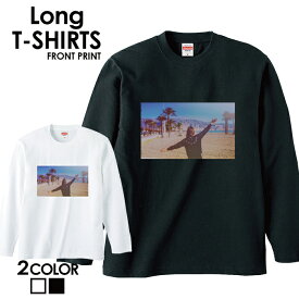送料無料 tシャツ ロンT ロングTシャツ 長袖tシャツ 長袖カットソー 長袖 ロンティー 安い プリントTシャツ ロゴTシャツ フォトTシャツ アメカジ サーフ カジュアル カワイイ ヒップホップ ストリート フォト 写真 サーフ サマー 西海岸 カリフォルニア ニューヨーク
