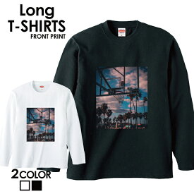 送料無料 tシャツ ロンT ロングTシャツ 長袖tシャツ 長袖カットソー 長袖 ロンティー 安い プリントTシャツ ロゴTシャツ フォトTシャツ アメカジ サーフ カジュアル カワイイ ヒップホップ ストリート フォト 写真 サーフ サマー 西海岸 カリフォルニア ニューヨーク