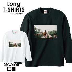 送料無料 tシャツ ロンT ロングTシャツ 長袖tシャツ 長袖カットソー 長袖 ロンティー 安い プリントTシャツ ロゴTシャツ フォトTシャツ アメカジ サーフ カジュアル カワイイ ヒップホップ ストリート フォト 写真 サーフ サマー 西海岸 カリフォルニア ニューヨーク