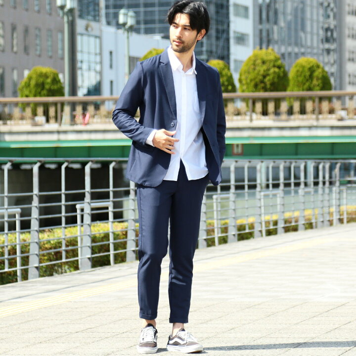 楽天市場 Trストレッチバックシャーリングトラウザーパンツ 9分丈 アンクルパンツ メンズ テーパードパンツ きれいめ おしゃれ ボトムス メンズファッション 服 秋服 春服 夏服 ブラック ネイビー Jiggys Shop