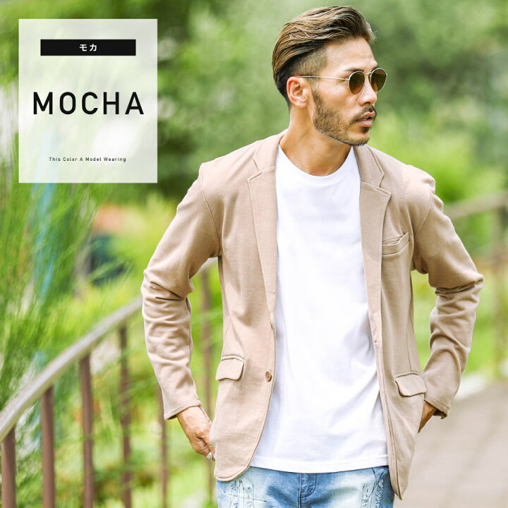 楽天市場 ミニ裏毛テーラードジャケット テーラードジャケット メンズ ジャケット アウター メンズファッション 秋 秋服 秋物 スウェット ブラック ベージュ 柄 チェック Jiggys Shop