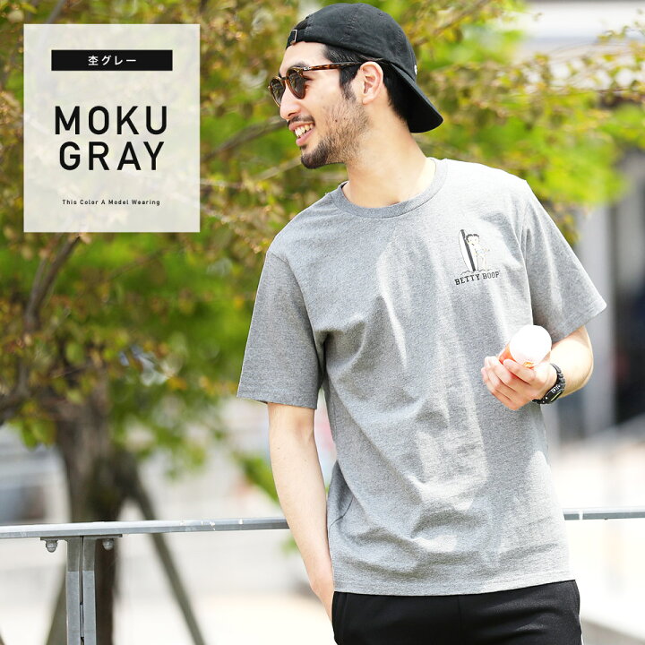 楽天市場 天竺サーファーbetty半袖tシャツ Tシャツ メンズ おしゃれ ティーシャツ 半袖 カットソー トップス メンズファッション 春 春服 春物 夏 夏服 夏物 クルーネック 綿 綿100 ブラック ホワイト グレー Jiggys Shop