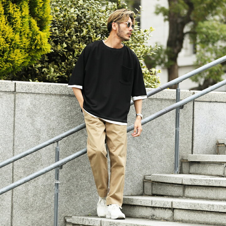 55 Off 夏服 メンズ Tシャツ 七分袖 無地 大きい サイズ ビックシルエット 夏 ゆったり 丸襟 柔らかい 快適 軽い トップス シンプル かっこいい バック プリント 服 Www Tonna Com