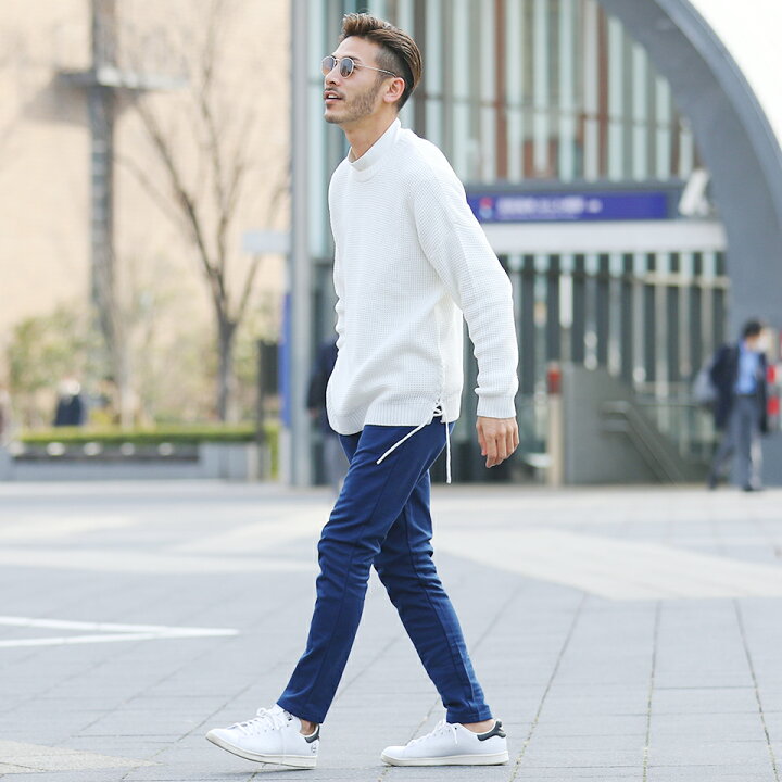 楽天市場 ラーベン編みレースアップニット ニット セーター メンズ Uネック クルーネック トップス メンズファッション 春 春服 春物 アクリル 綿 ブラック グレー ベージュ ホワイト Jiggys Shop