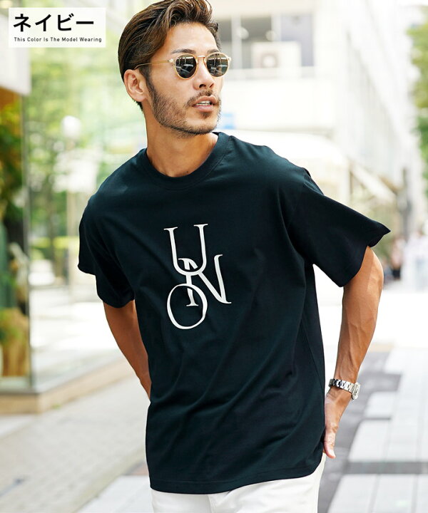 楽天市場 Unoプリントロゴtシャツ Tシャツ メンズ おしゃれ ティーシャツ 半袖 カットソー トップス メンズファッション ブラック ホワイト ネイビー クルーネック ロゴ プリント 綿 綿100 春 春服 春物 夏 夏服 夏物 Jiggys Shop