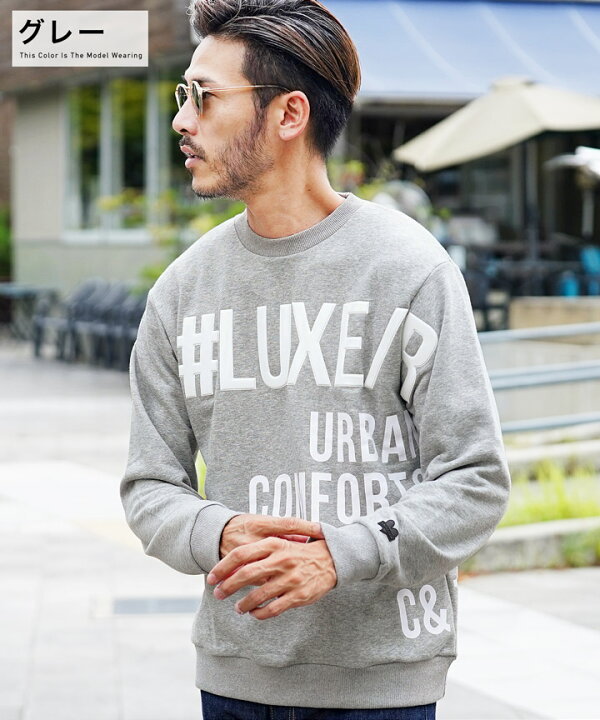 楽天市場 送料無料 3dプリント裏毛トレーナー スウェット トレーナー メンズ 長袖 おしゃれ ブランド スウェットトレーナー トップス メンズファッション ロゴ ブラック ホワイト グレー 秋 秋服 秋物 冬 冬服 冬物 Jiggys Shop