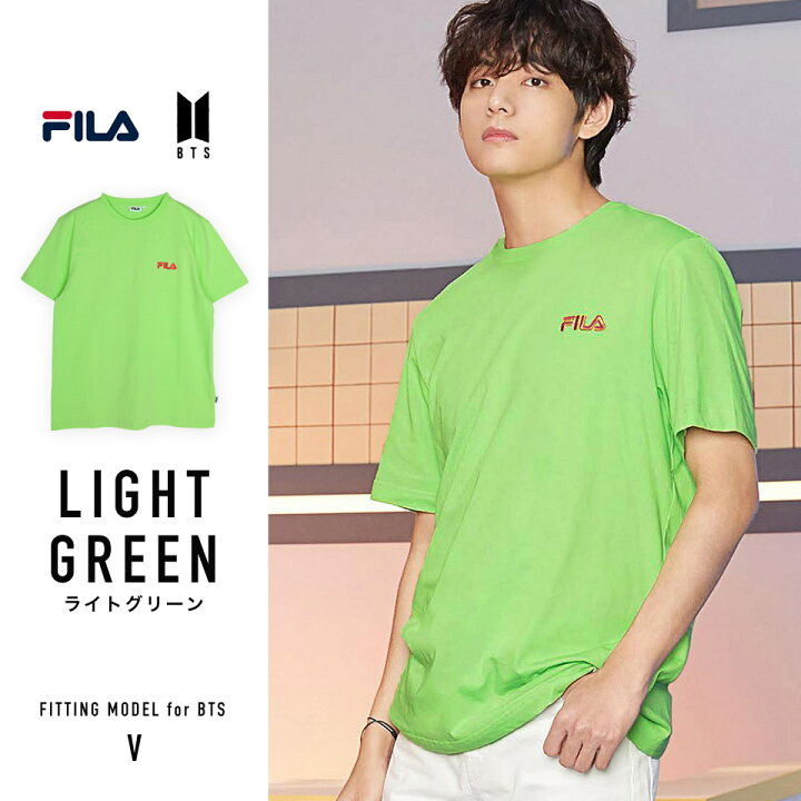 楽天市場 送料無料 Fila Bts コラボ Tシャツ メンズ ブランド Fila フィラ Bts 防弾少年団 コラボ プリントtシャツ クルーネック ロゴt 夏服 秋服 無地 カットソー 半袖 おしゃれ ティーシャツ グッズ ペアルック 白 黒 韓国 ファッション Jiggys Shop