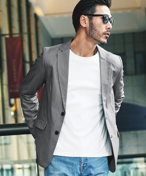 楽天市場】【送料無料】テーラードジャケット メンズ ジャケット◇TR  