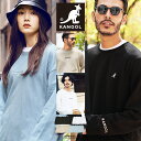 【最大15％OFFクーポン配布】カンゴール トレーナー スウェット◆KANGOL クルーネック ワンポイント 刺繍 トレーナー◆プルオーバー メンズ ブランド 長袖 ロゴ スエット おしゃれ ゆったり オーバーサイズ ビッグシルエット トップス 韓国 ファッション 20代 30代 40代