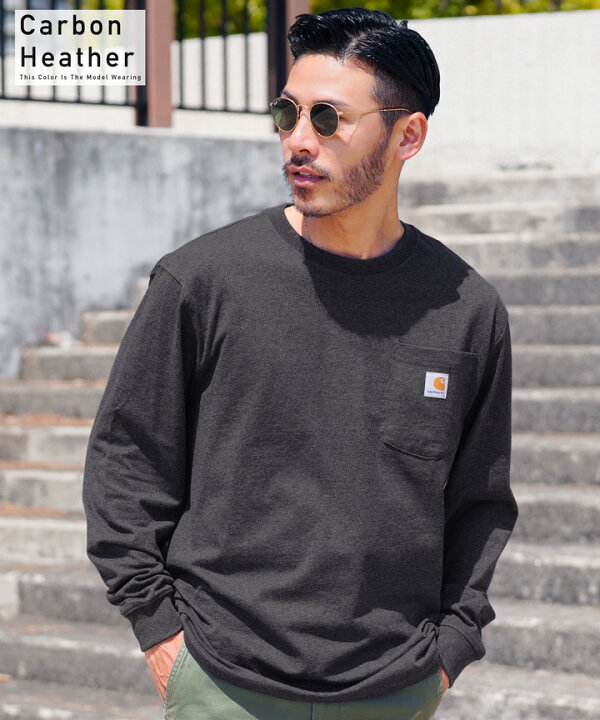楽天市場】【半額】【送料無料】カーハート ロンT◇Carhartt ポケット 