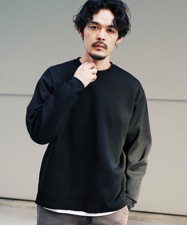 楽天市場】【SALE】春 ニット ウォッシャブル クルーネック ミラノリブ 