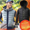 【タイムセール＆クーポン配布中】中綿ジャケット メンズ ブルゾン◆roshell(ロシェル) 裏起毛ジャージ切替サーモ中綿ジャケット◆エコダウンジャケット ブルゾン アウター 冬服 冬 軽量 防寒 ブランド 服 秋冬 アウトドア キャンプ ゴルフ ゴルフウェア Sサイズ XLサイズ