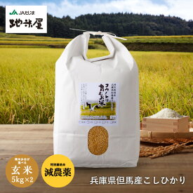 新米 令和5年産 減農薬 無化学肥料 送料無料 玄米 10kg 5kg×2袋 食べる健康！食べる貢献！生命を育むお米 コウノトリ育むお米 有機 肥料 西日本 但馬産 特A 米 玄米カイロ 妊活 玄米 減農薬 コウノトリ米 ネオニコフリー