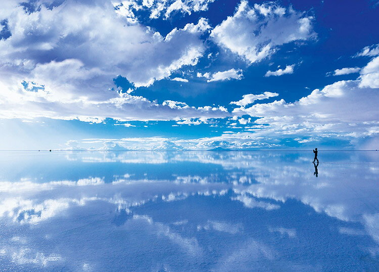 EPO-05-093　風景　天空の鏡ウユニ塩湖−ボリビア　500ピース ジグソーパズル エポック社 【あす楽】 | ジグソークラブ楽天市場店