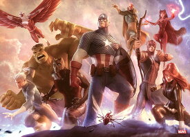 ジグソーパズル 1000ピース Avengers Team Cap(マーベル) TEN-RPG-1000-633 テンヨー パズル Puzzle ギフト 誕生日 プレゼント