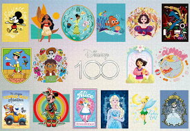 ジグソーパズル 1000ピース Disney100:Global Artist Series （オールキャラクター）(オールキャラクター) TEN-D1000-014 テンヨー パズル Puzzle ギフト 誕生日 プレゼント 誕生日プレゼント