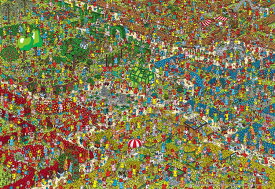 ジグソーパズル BEV-1000M-011 Where's Wally？はなをくすぐる夢の花園(ウォーリーをさがせ) 1000ピース ビバリー パズル Puzzle マイクロピース ギフト 誕生日 プレゼント 誕生日プレゼント【あす楽】