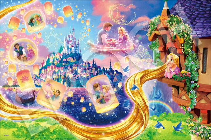 楽天市場】ジグソーパズル 1000ピース Rapunzel -Waiting For the 