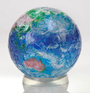 ジグソーパズル 60ピース クリアEARTH YAM-2003-510　 球体パズル やのまん パズル Puzzle ギフト 誕生日…