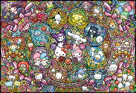 ジグソーパズル 1000ピース サンリオキャラクターズ ステンドグラス(サンリオ) BEV-1000-088 ビバリー パズル Puzzle ギフト 誕生日 プレゼント 誕生日プレゼント