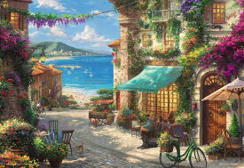 ジグソーパズル BEV-93-137 シチリアの花咲くカフェ(トーマス・キンケード) 300ピース ビバリー パズル Puzzle ギフト 誕生日 プレゼント 誕生日プレゼント