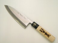 出刃包丁 【左利き用 堺包丁】出刃包丁 日本鋼（特製） 210mm 實光包丁(堺包丁) 贈り物 プレゼント ラッ…