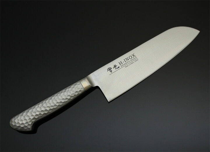 楽天市場】【洋包丁】H-INOX〔 モナカ 〕 三徳包丁 (万能包丁) 165mm 