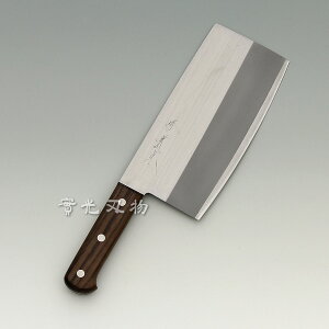 ステン割込 中華包丁 小型 全長175×幅80 重さ280