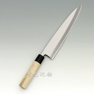 出刃包丁 銀三 〔 安来鋼 〕 身卸出刃 240mm【堺包丁】【堺刃物】 實光包丁 贈り物 プレゼント ラッピング 堺 名入れ 日本製 国産 名前入れ 鋼 安来鋼 ステンレス jk_h