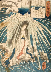 歌川国芳　初花　A2(420mm×594mm）アートポスター 絵画 日本製 インテリア 壁紙