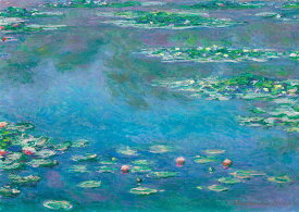 クロード・モネ　睡蓮　A2(420mm×594mm）アートポスター 絵画 日本製 インテリア 壁紙