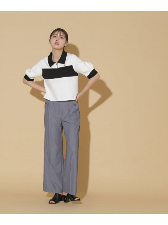楽天市場】【SALE／37%OFF】袖ボリュームポロシャツ JILL by JILL 