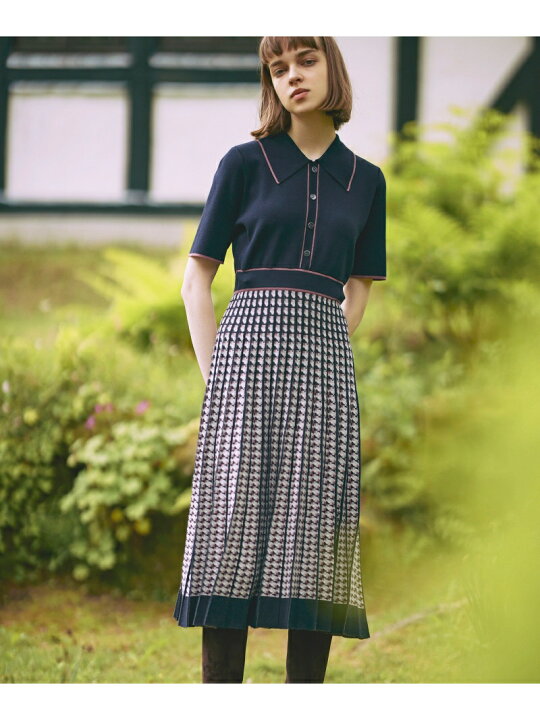 楽天市場】【SALE／60%OFF】ロゴジャガードニットワンピース JILL by 