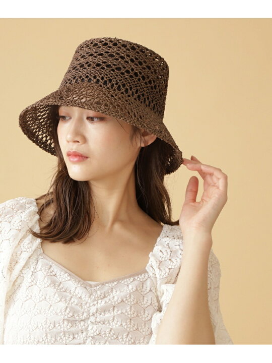 楽天市場 スカシアミバケットハット Jill By Jillstuart ジル バイ ジルスチュアート 帽子 ヘア小物 帽子その他 ブラウン ベージュ 送料無料 Rakuten Fashion Jill By Jillstuart