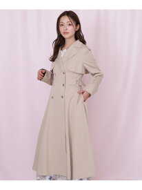 プリンセスライントレンチコート JILL by JILL STUART ジル バイ ジル スチュアート ジャケット・アウター その他のジャケット・アウター ピンク ホワイト グレー ベージュ【送料無料】[Rakuten Fashion]