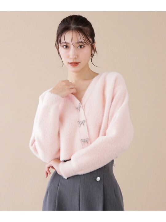 楽天市場】【SALE／50%OFF】リボンビジューカーディガン JILL by JILL 