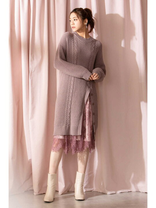 楽天市場】【SALE／50%OFF】◇ロングニットワンピース JILL by JILL  