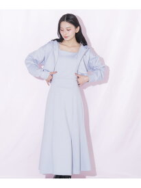 フーディーセットアップ JILL by JILL STUART ジル バイ ジル スチュアート ワンピース・ドレス ワンピース ブルー グレー ピンク【送料無料】[Rakuten Fashion]