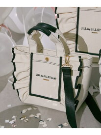 フレームフリルトート JILL by JILL STUART ジル バイ ジル スチュアート バッグ その他のバッグ ピンク ブラック ホワイト【送料無料】[Rakuten Fashion]