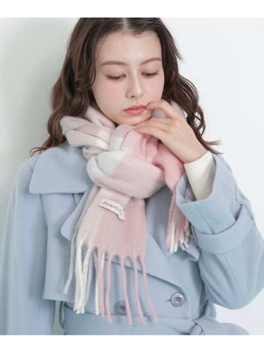 楽天市場】ブロックチェックストール JILL by JILL STUART ジル バイ 