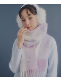 ブロックチェックストール JILL by JILL STUART ジル バイ ジル スチュアート ファッション雑貨 スカーフ・バンダナ ブルー レッド ピンク パープル【送料無料】[Rakuten Fashion]