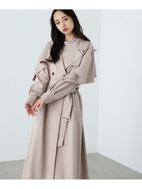 楽天市場】【SALE／64%OFF】ケープフリルトレンチコート WEB限定カラー 