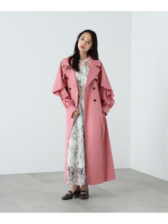 楽天市場】【SALE／64%OFF】ケープフリルトレンチコート WEB限定カラー 